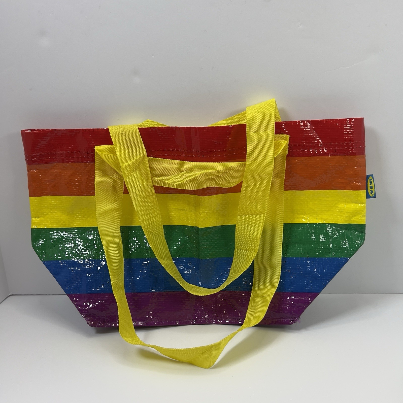 IKEA Storstomma Small gay Pride Bag Rainbow Reusable Shopping Tote LGBTQIA