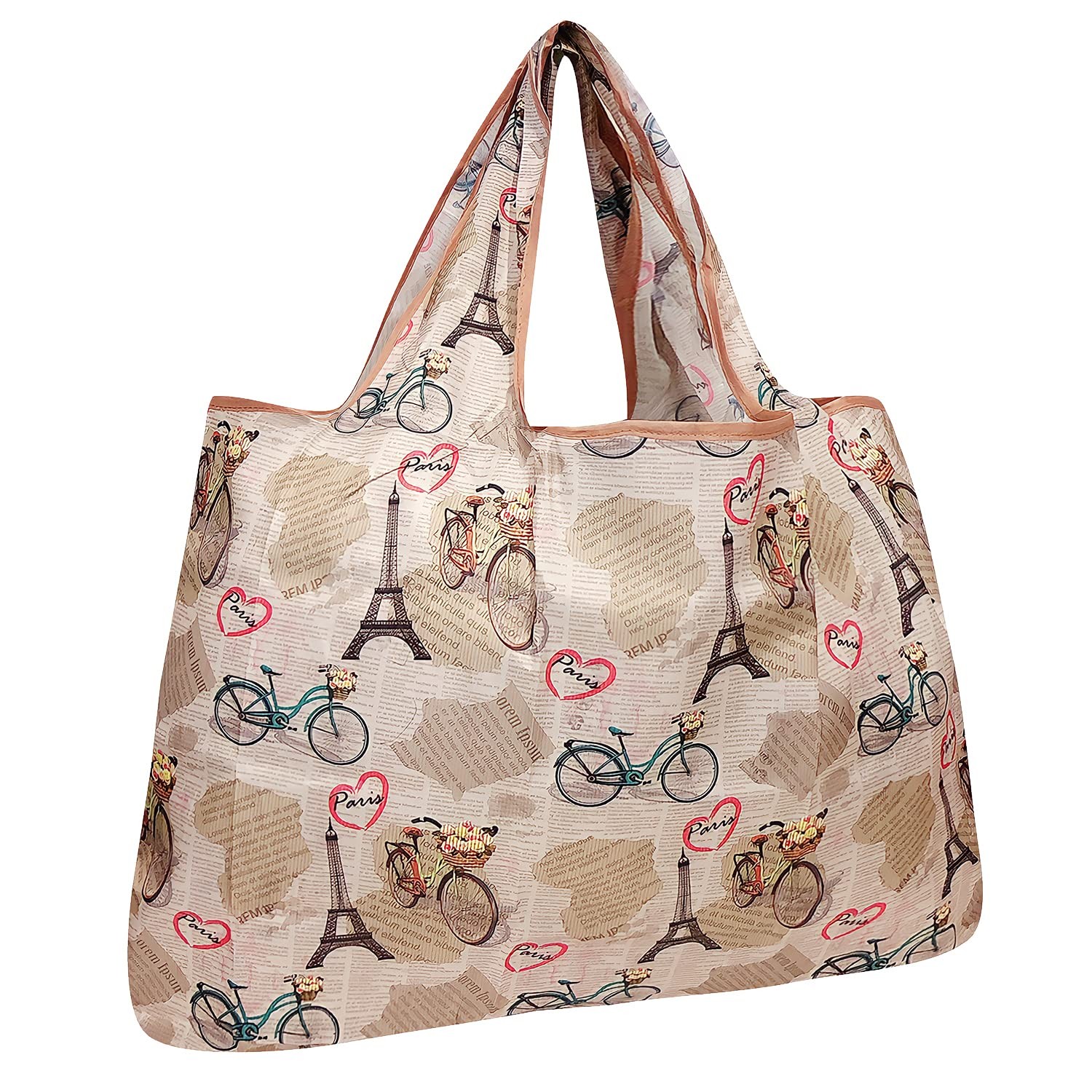 Large Foldable Reusable Tote Bag for Groceries Eco-Friendly Durable Waterproof
