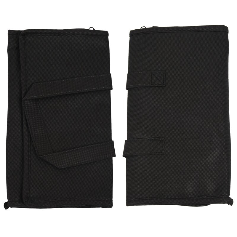 2 Pack Insulated Grocery Bag: Heavy Duty Foldable Shopping Storage Zipper Toteh
