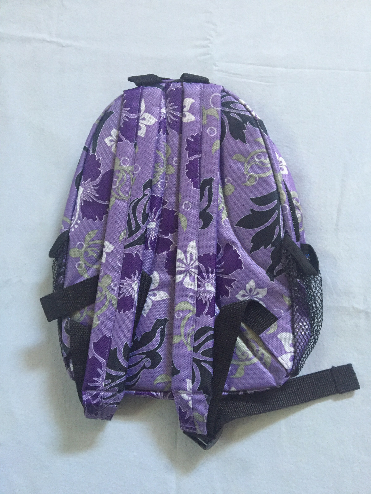 Aloha Hawaii Spirit Backpack Purse Travel Hiking Shopping School Bag 7045 Purple