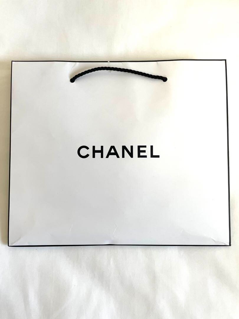 14-Pack of Chanel Classic Black & White Paper Gift Shopping Bags in various size