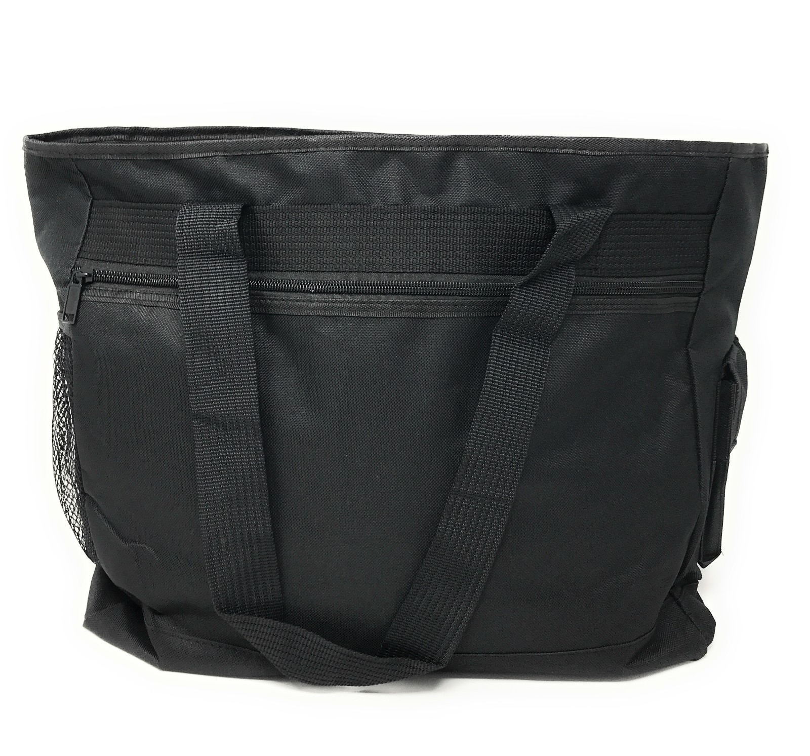 Large Tote Bags For Shopping Grocery Work Travel School W/ Organizer 16×14″