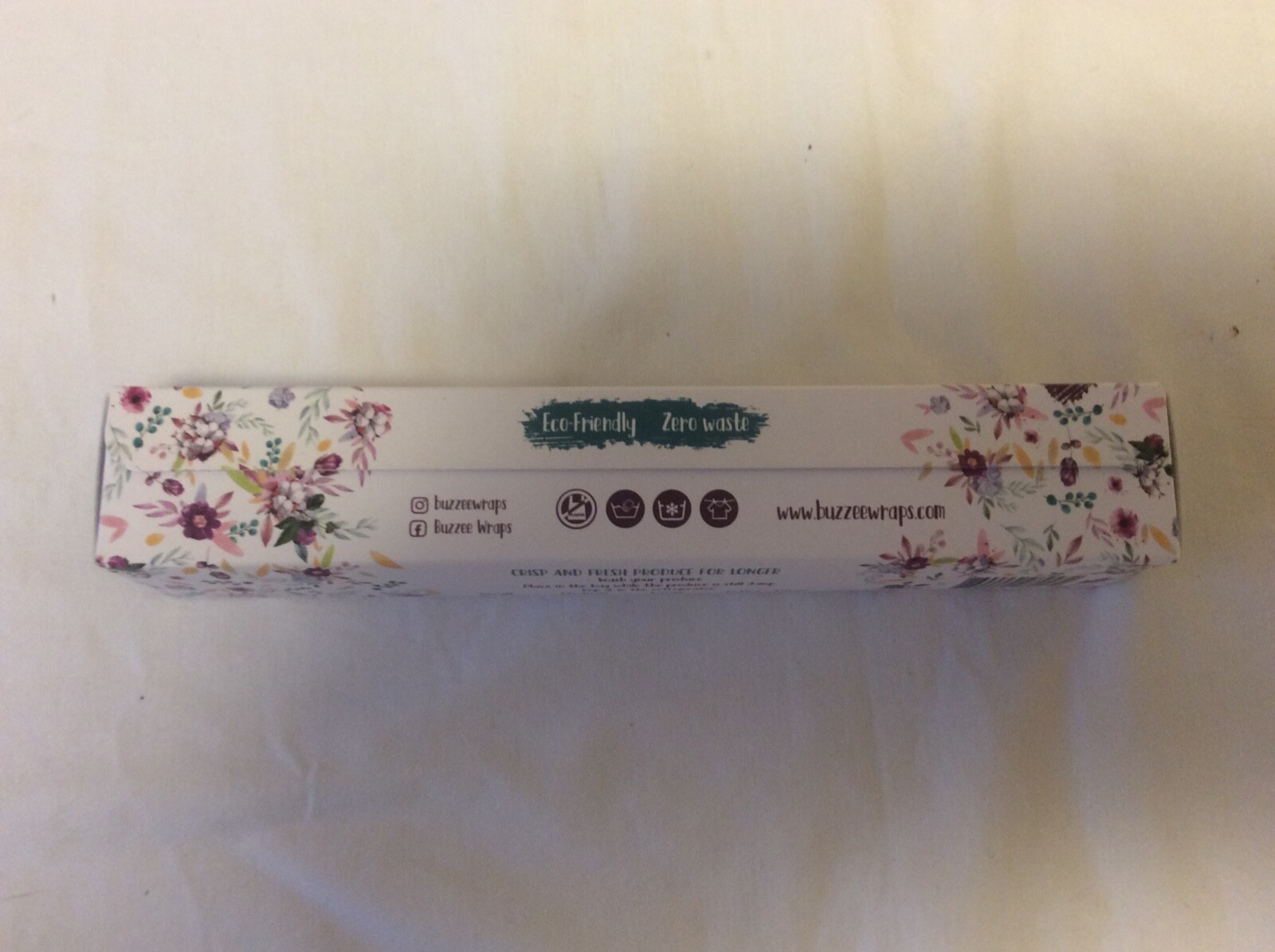 Buzzee Organic Reusable Convenient Versatile Cotton Bags (4 pack)