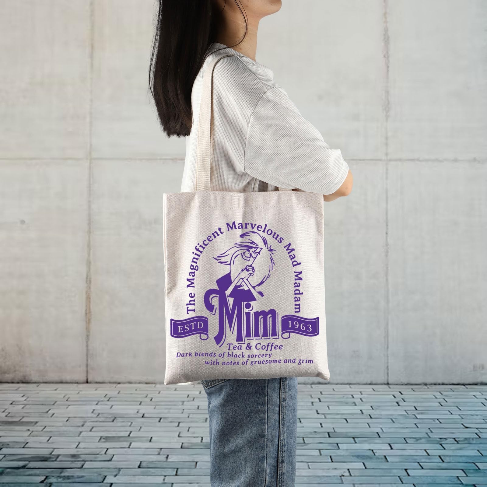 Stone Cartoon Movie Inspired Gift Mad Madam Fans Tote Bag (The Magnificent)