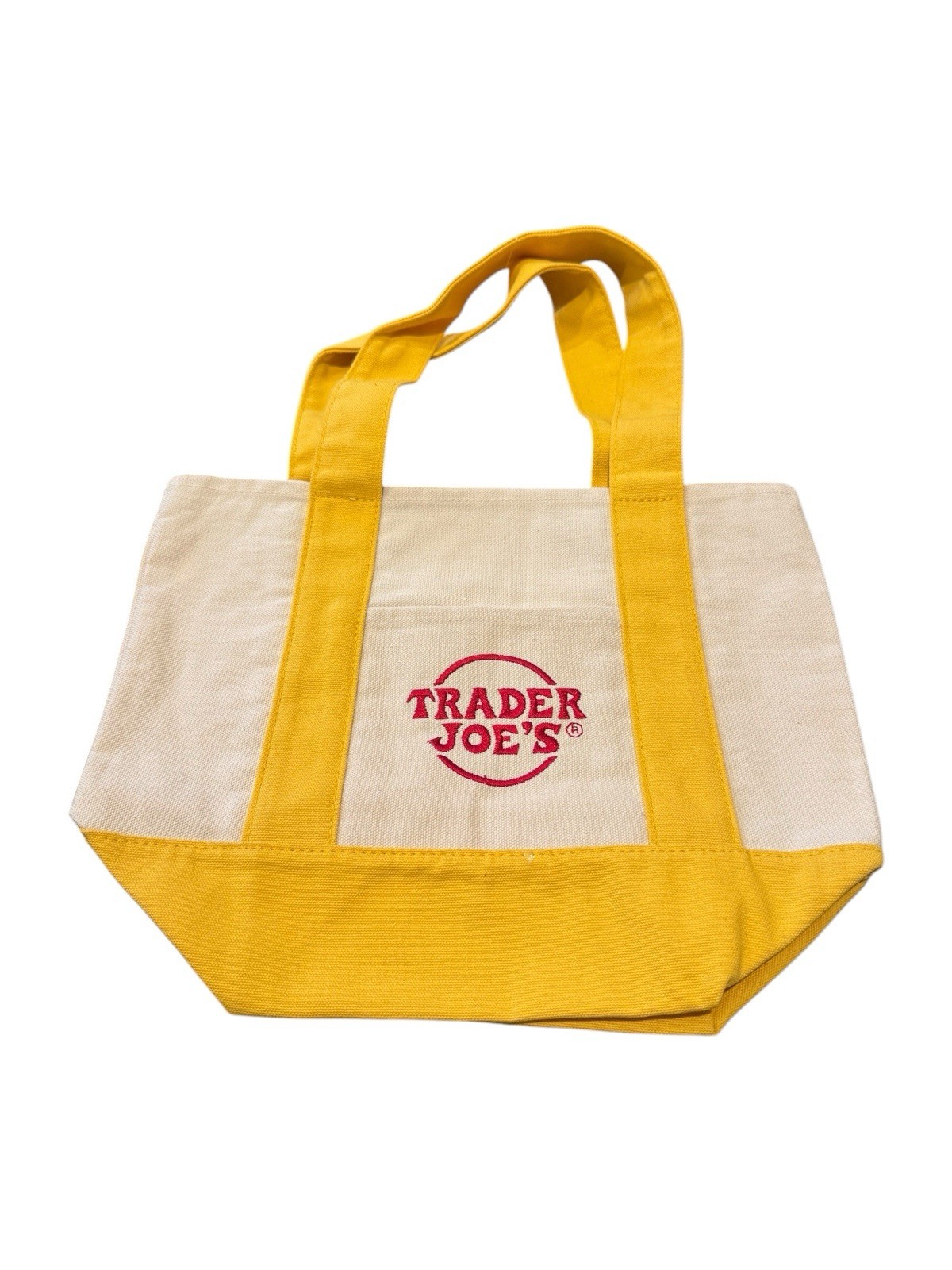 Trader Joe’s 2025 Yellow Limited Edition Mini Tote Bag NWT