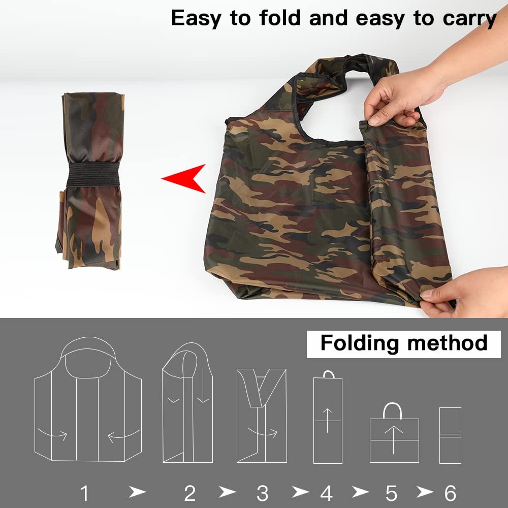 Reusable Grocery Bags 20 Pack 15×4.5×15 Inch Mixed Color with Handles