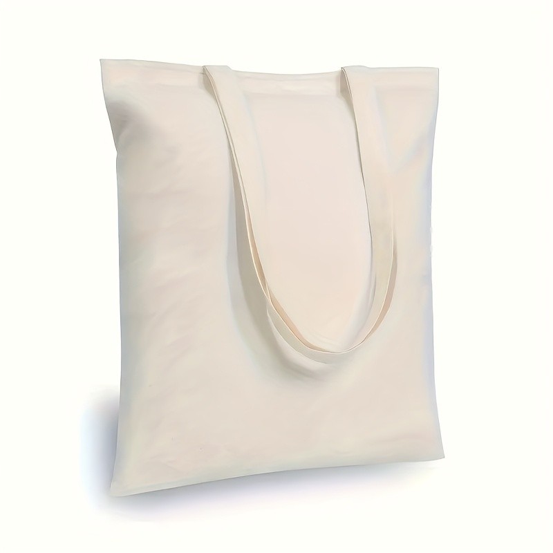 1pc customizable bag-reusable durable shopping bag with personalized text/logo √