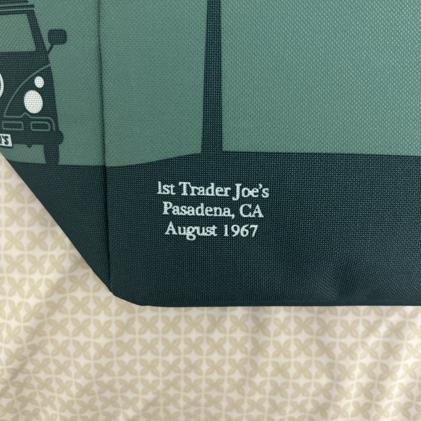 Trader Joe’s Teal Limited Edition Reusable Insulated Shopping Eco Bag 8 Gal NWT
