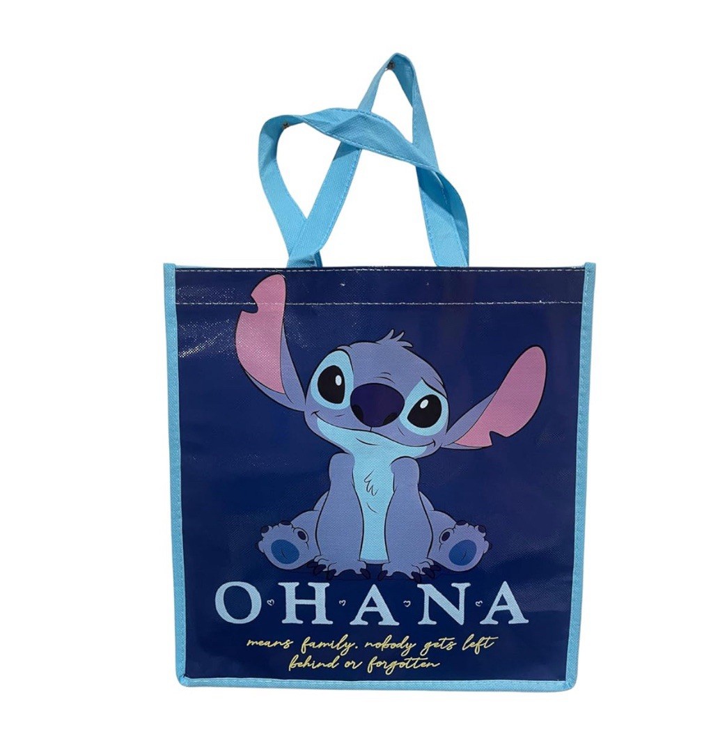 Brand New Legacy Partners Disney Lilo & Stitch Large Reusable Tote Bag “OHANA”