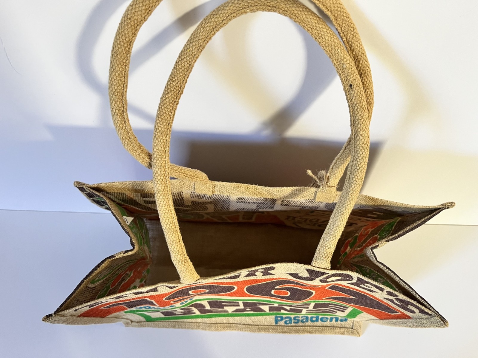Trader Joe’s Jute Bag Reusable | 1967 Pasadena Coffee Beans