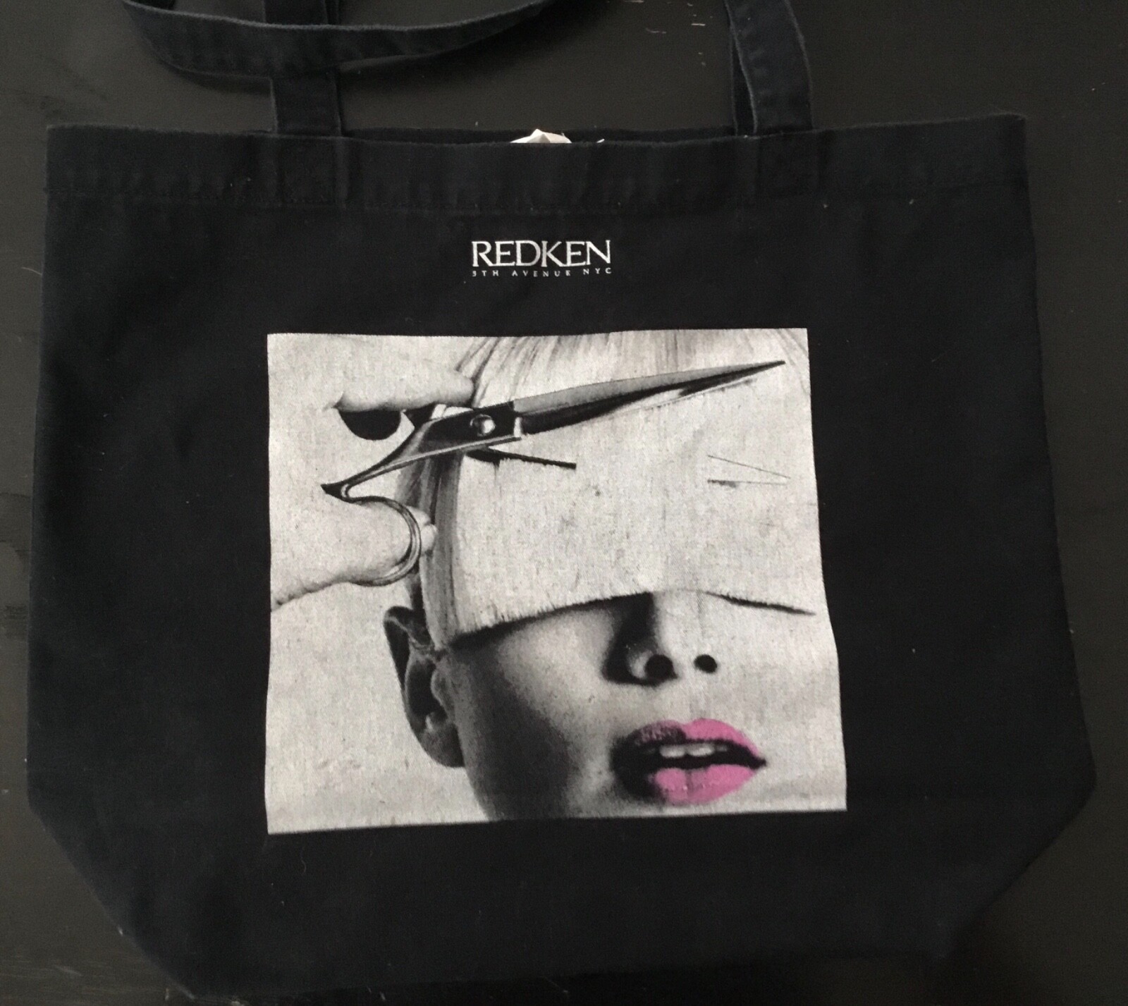 REDKEN Tote Bag (black) 100%Organic Cotton