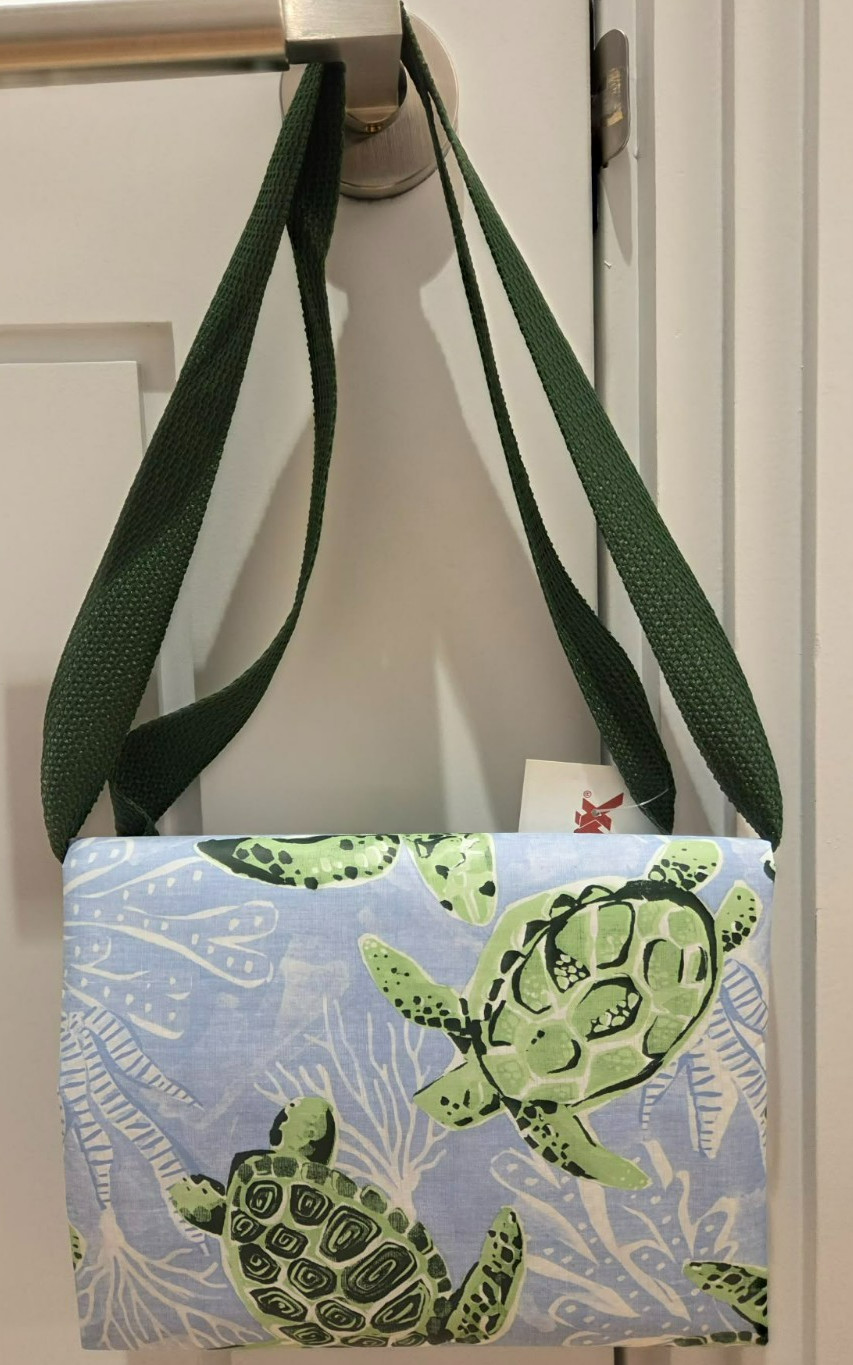 NWT TJ MAXX – Sea Turtles – Large Reusable Shopping Tote Eco Bag