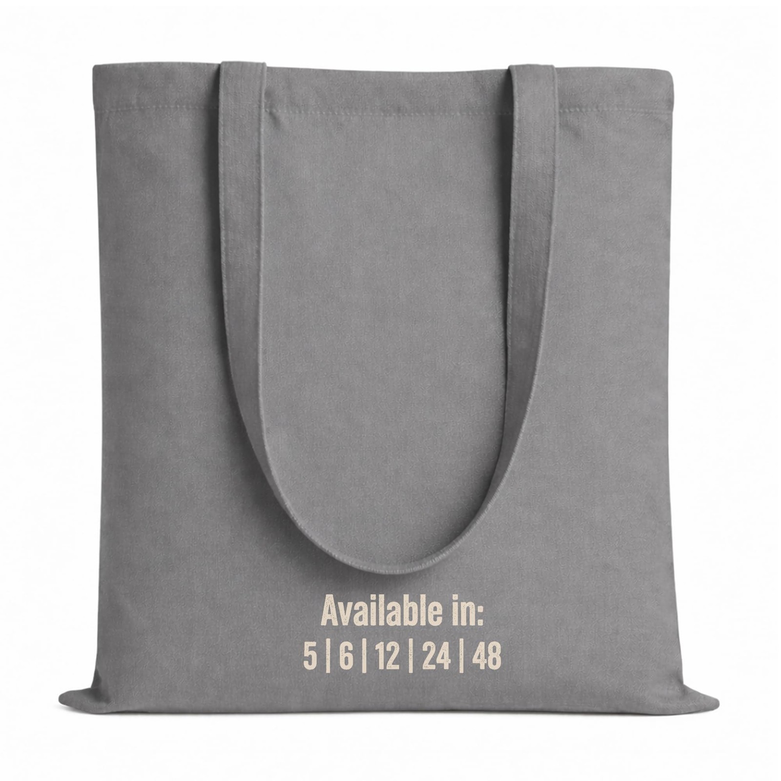 5| 6| 12| 24| 48| 100| 200 Pack Canvas Tote Bags Bulk, Lightweight Bulk Reusa…