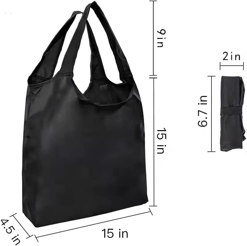 Washable and Foldable Shopping Bags – 20 Durable Totes, Perfect for Everyday Use