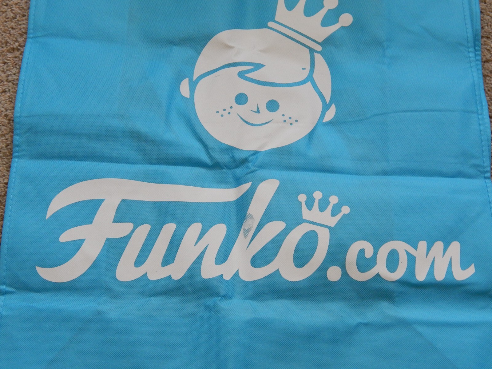 FUNKO POP HUGE EXTRA LARGE 30″ X 23″ X 10″ REUSABLE ECO FRIENDLY BAG TOTE BLUE