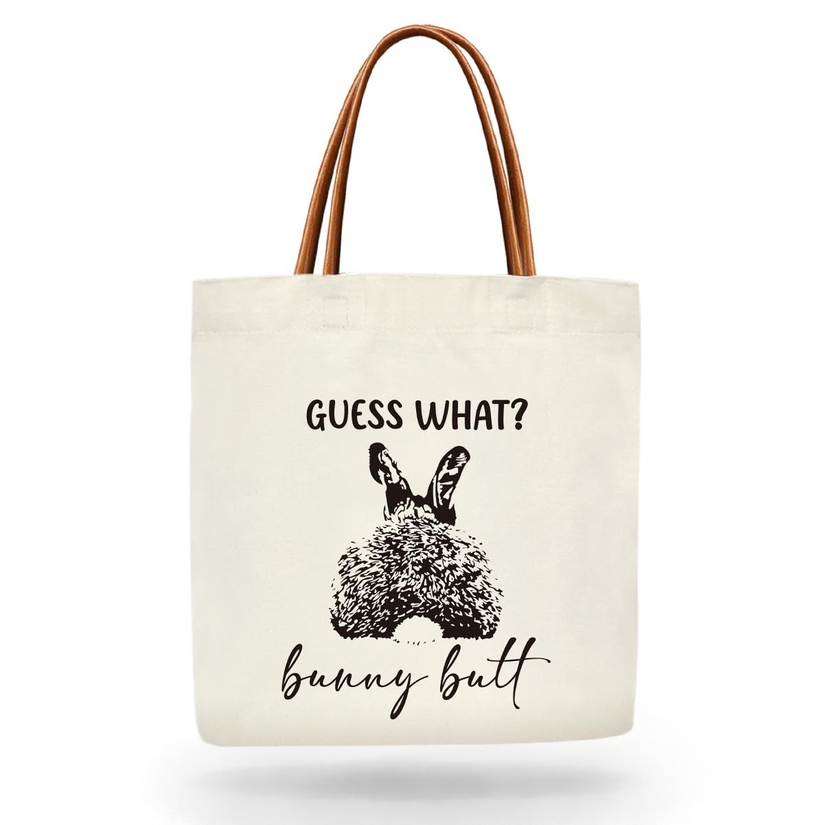 Funny Bunny Butt Tote Bag for Women, Easter Bunny Gifts for Women Pet Owner, …