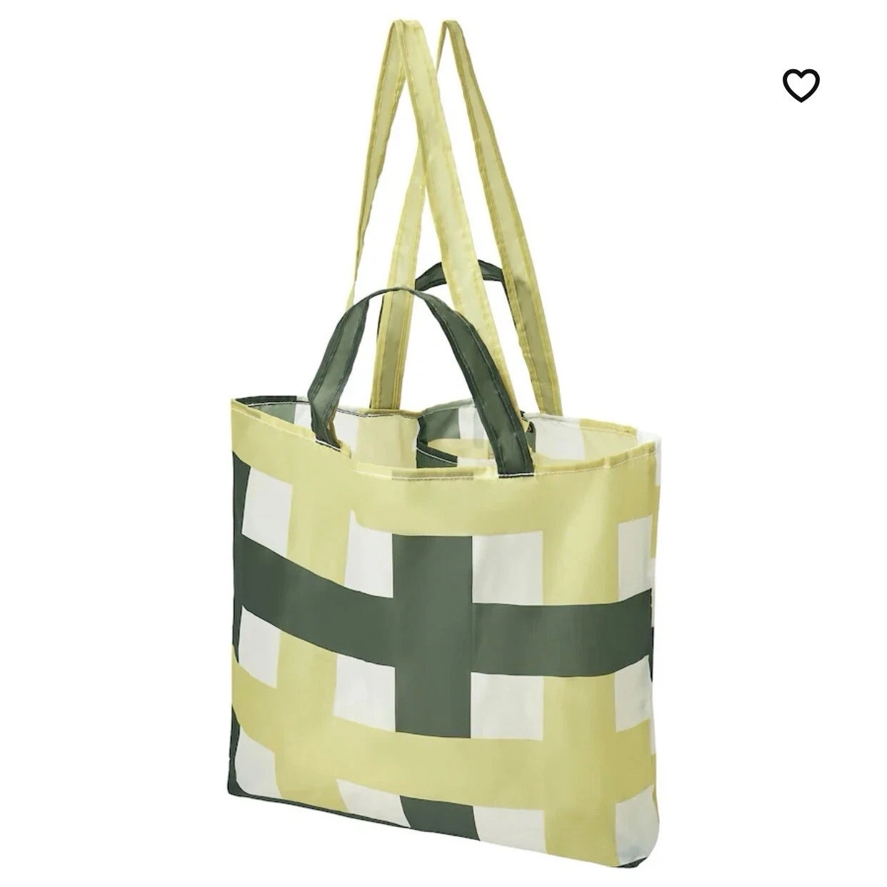 IKEA SKYNKE Bag Shopping Tote FOLDABLE Carry in Pocket Purse 17 ¾x14 ¼ “-4Gal
