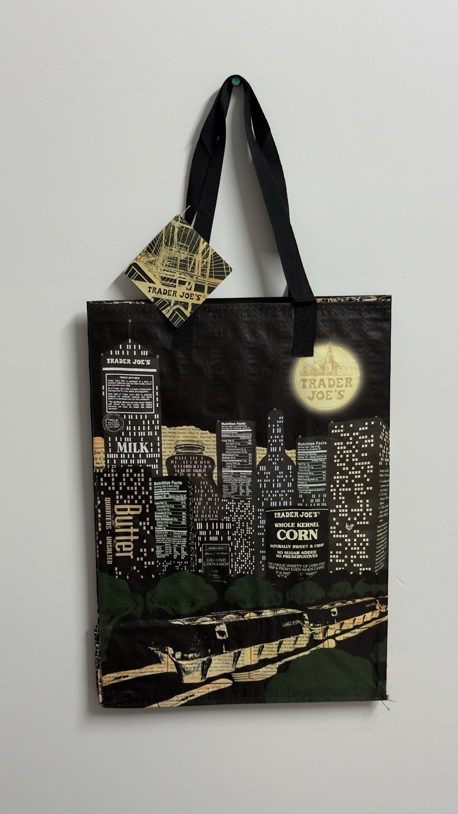 Trader Joe’s NWT Nocturne Reusable Shopping Bag