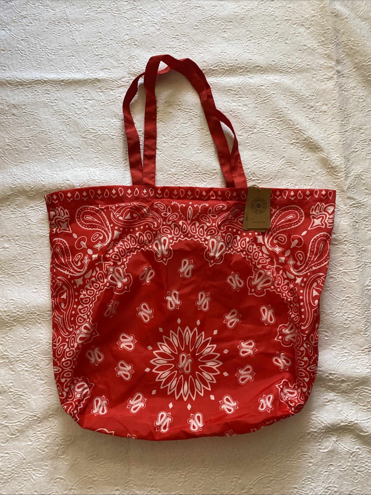 RED Bandana Reusable Shopping Bag Tote – Levi’s® x Target -NWT-