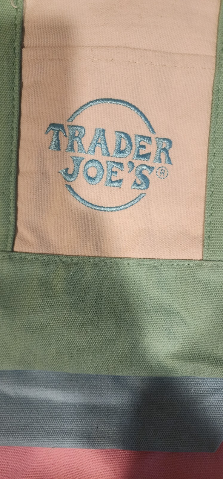 Trader Joe’s 2026 Mini Pastel Canvas Tote Bag Set Of 4 IN HAND READY TO SHIP!!!!