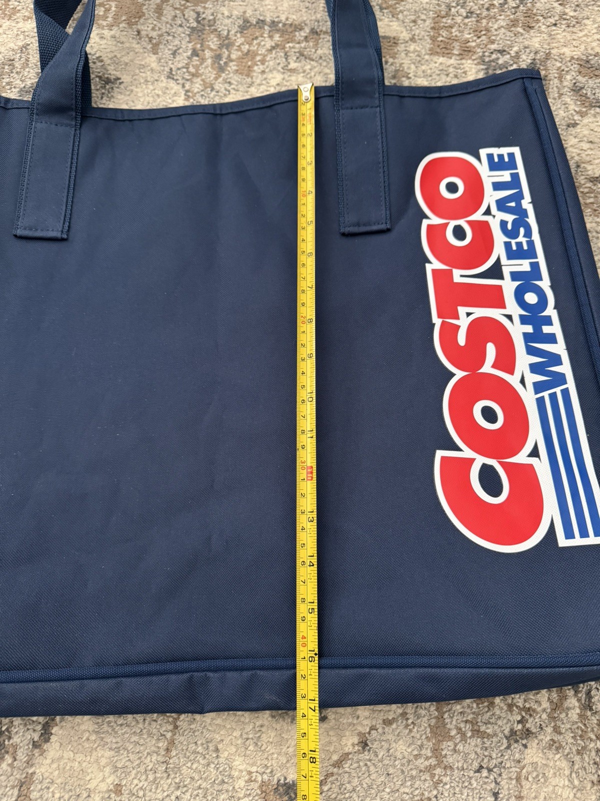 Costco Wholesale Navy Blue Insulated Tote Bag KeepCool Exclusive Item