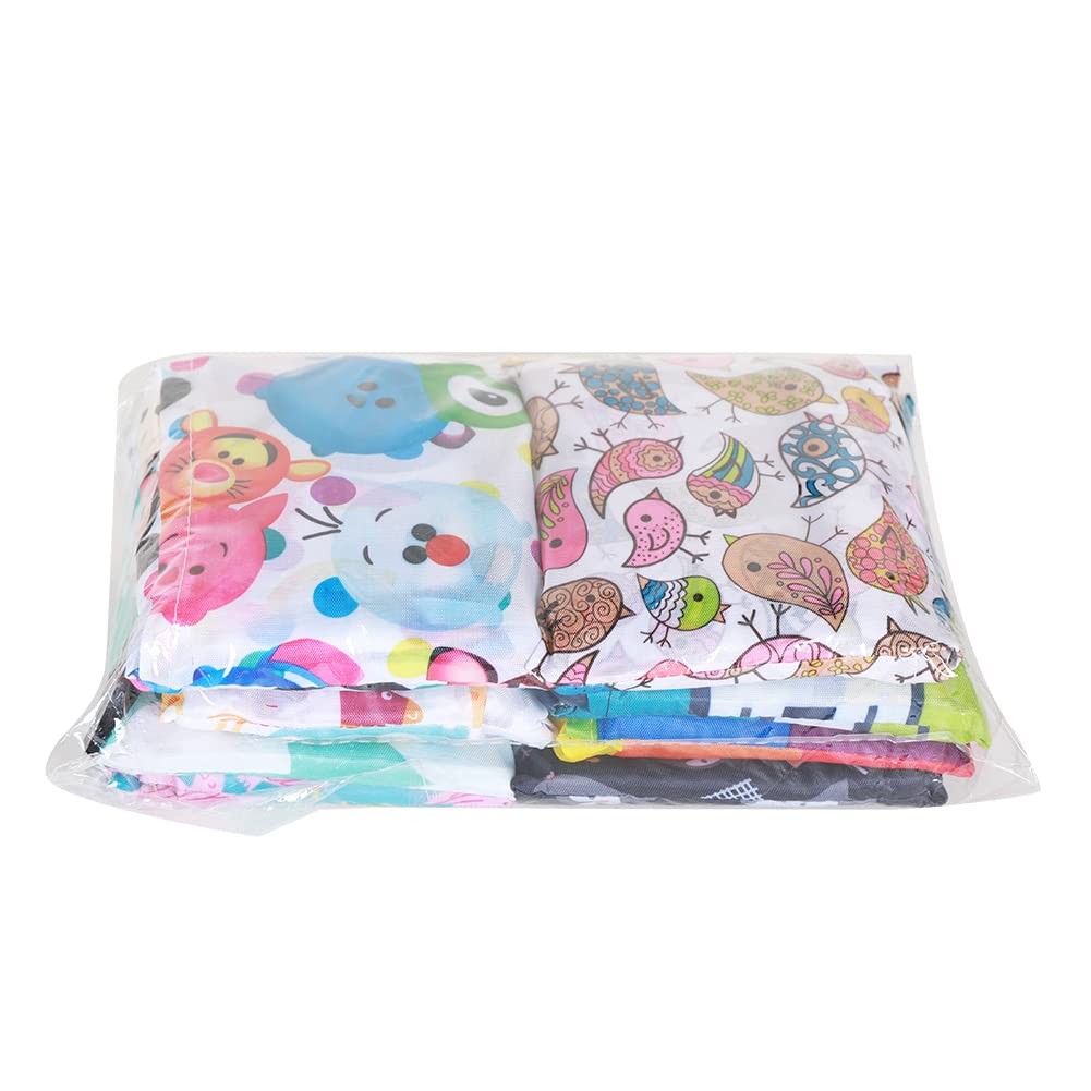 Grocery Bags Reusable Foldable 8 Pack Shopping Bags Large 50LBS Groceries Bag…