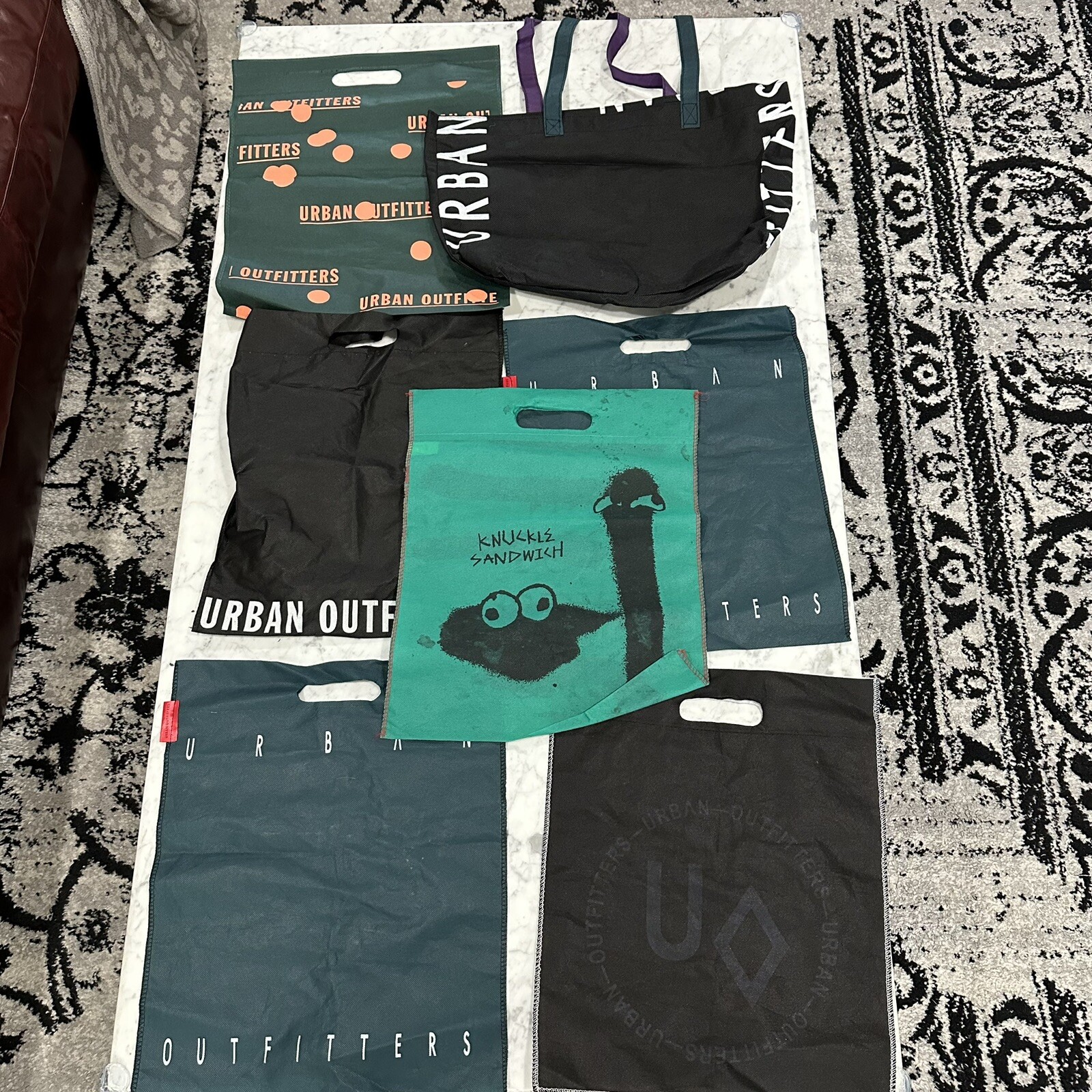 Urban Outfitters Reusable Market Tote Shopping Bags