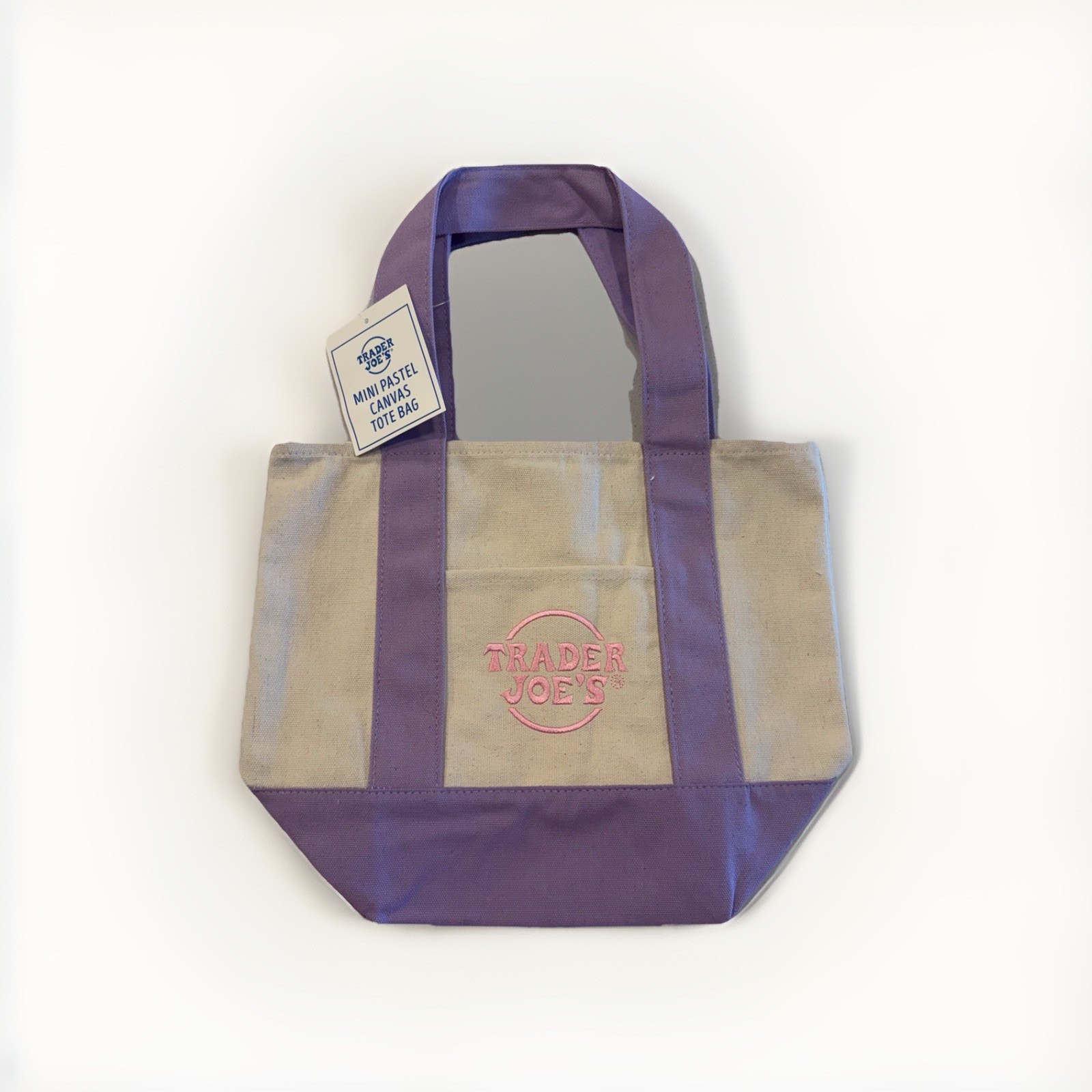 Limited Release – Trader Joe’s Lavender Tote Bag Set Large & Mini