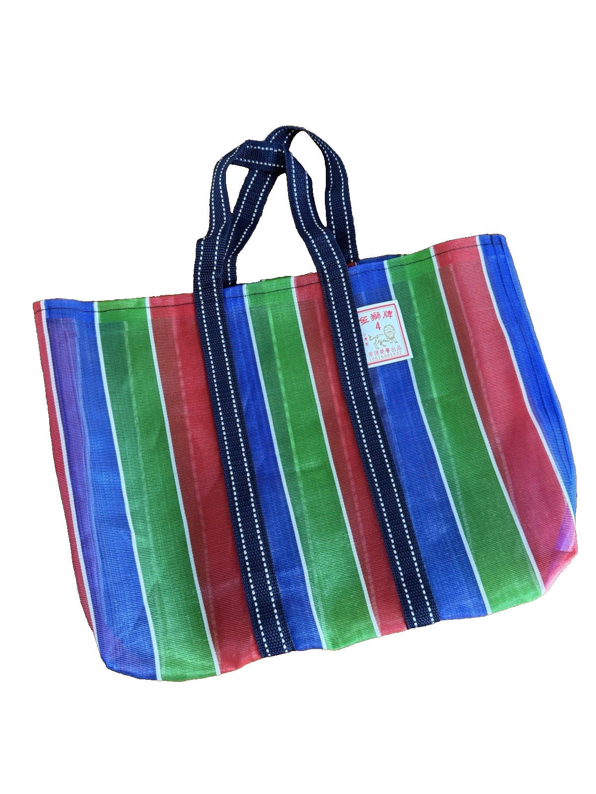 NEW Taiwanese Grandma Shopping Bag Ga Ji Dai Iconic Market Tote Purse US Ship
