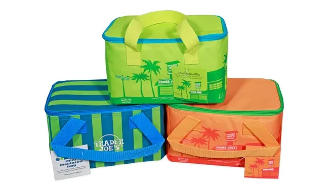 Trader Joe’s Mini Insulated Tote Bag Summer Fun Collection NEW 2026 Choose Color