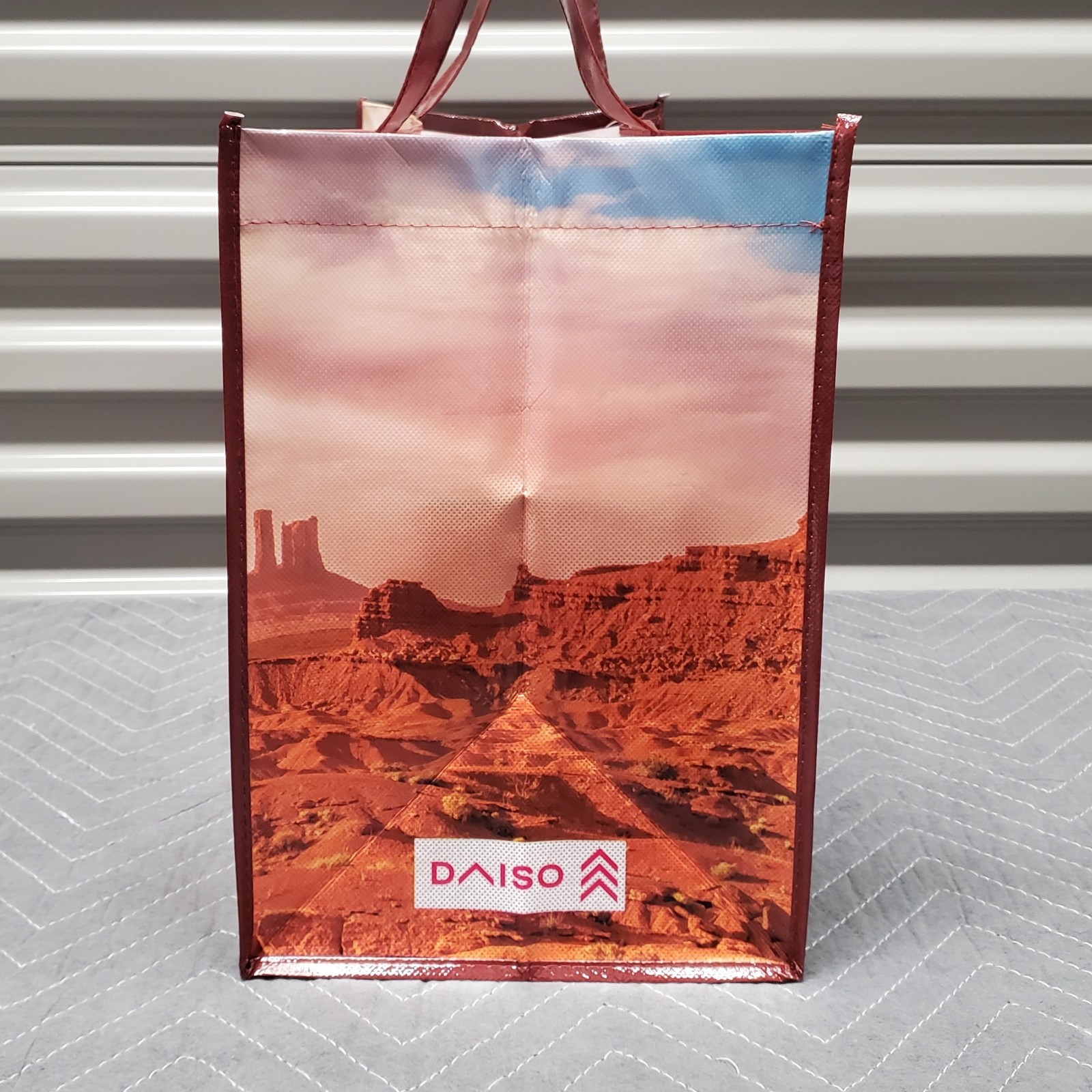ARIZONA Landscape Reusable Grocery Shopping Tote Bag Medium 15x12x8″ Daiso Japan