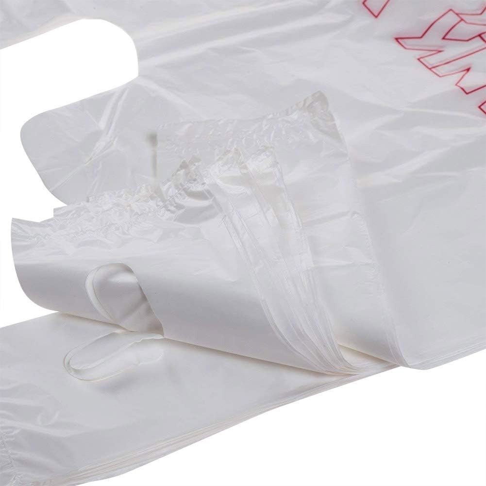 600 Count Thank You Grocery Bags – Durable Reusable & Disposable 11.5″x21″