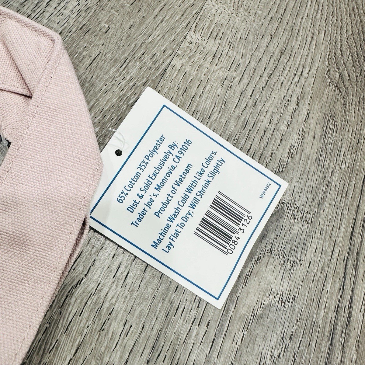 TRADER JOE’S MINI PASTEL STRIPE CANVAS TOTE BAGS SET Of 4 PINK BLUE GREEN BEIGE