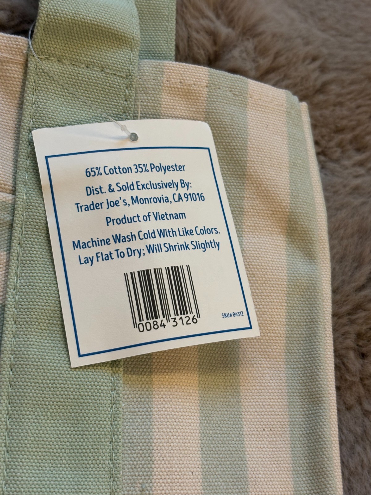 Trader Joe’s Mini Canvas Tote Bag Pack of All Four • Limited Edition NWT 2026