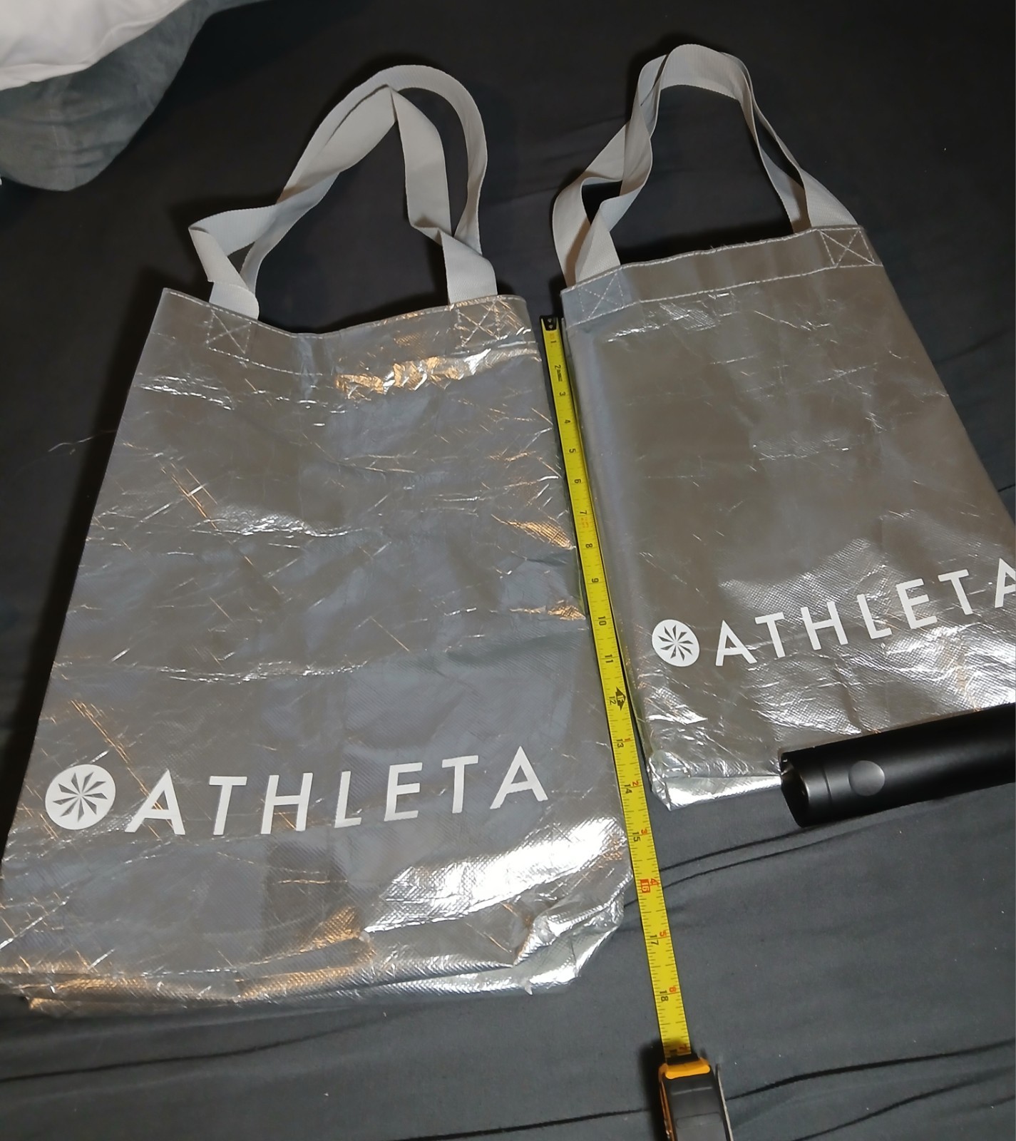 Athleta Reusable Shopping Tote Bags 2-Pack, 2 Sizes