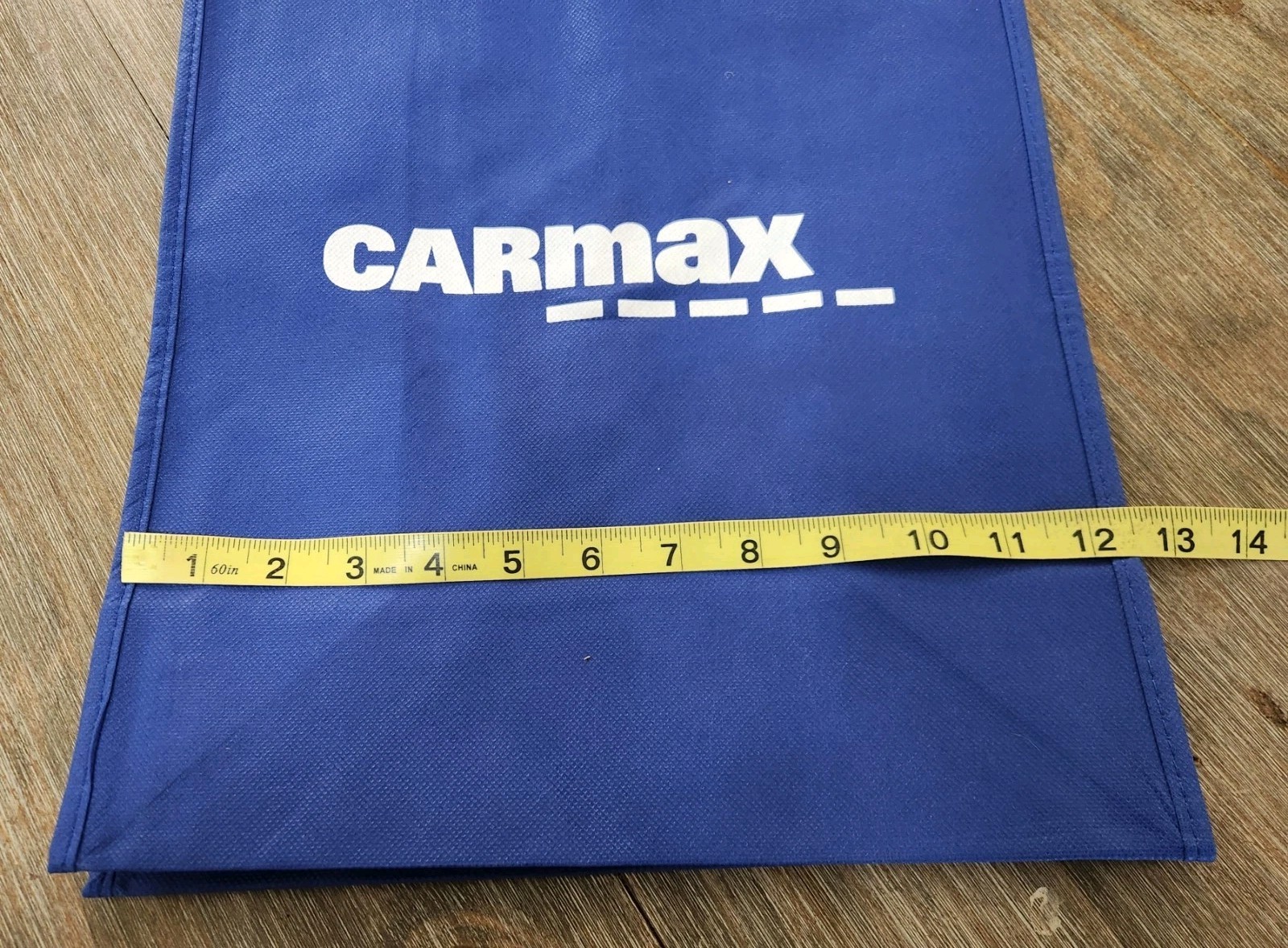 Car Max Blue w/White Reusable Tote Bag