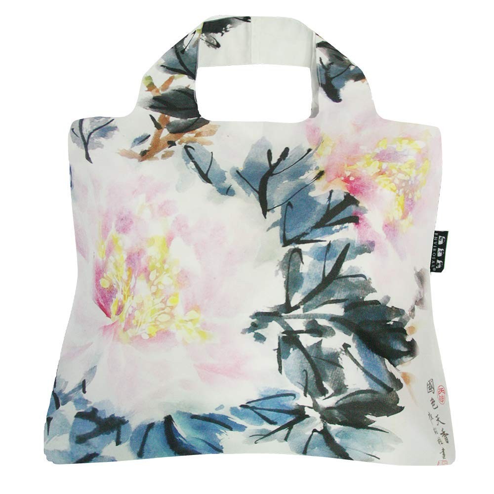 Reusable Grocery Bags-Fashionable Shopping Tote Bag Set of 5 China-chic Desig…