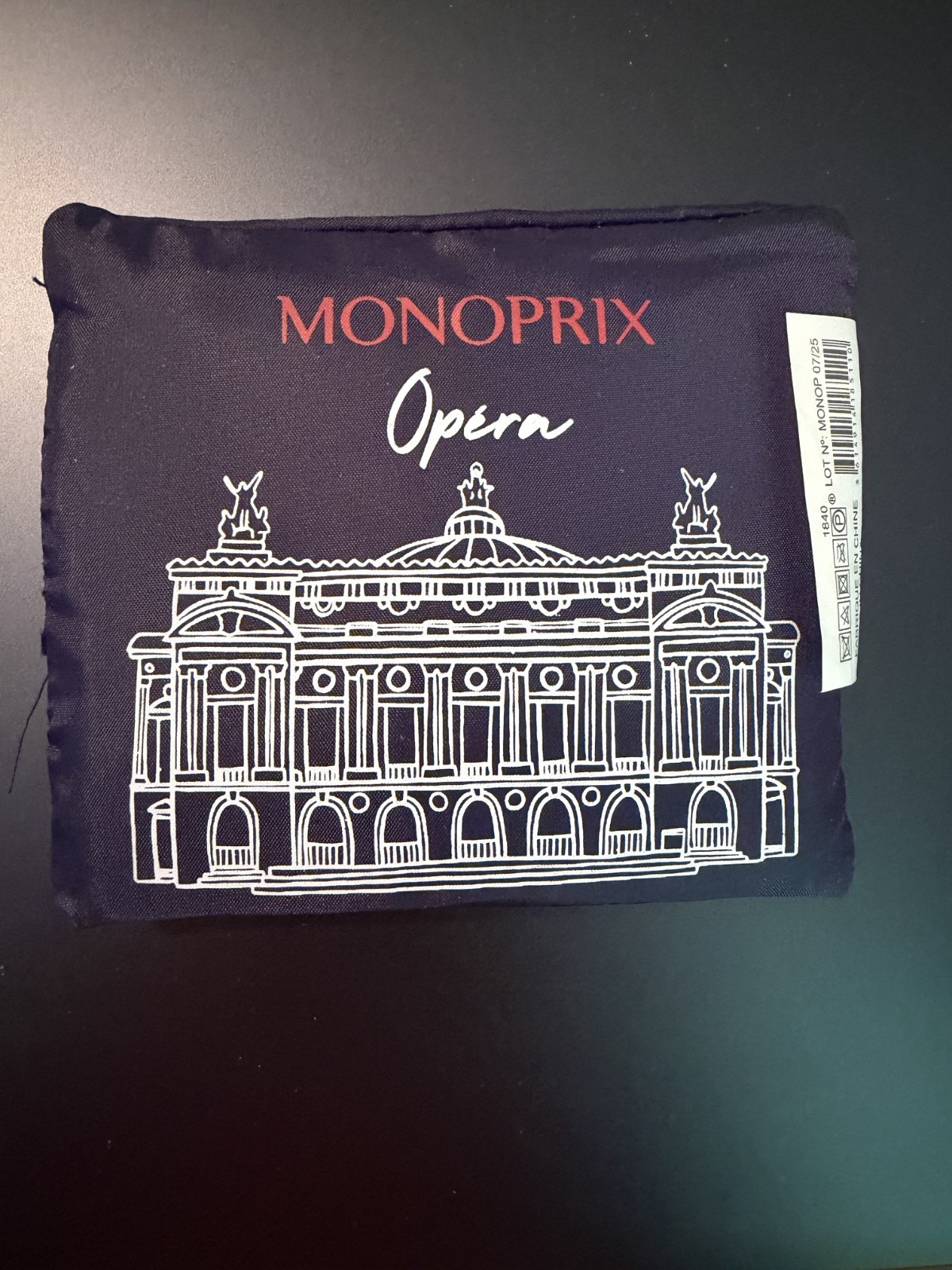 Monoprix reusable shopping bag- Opera Garnier brand new