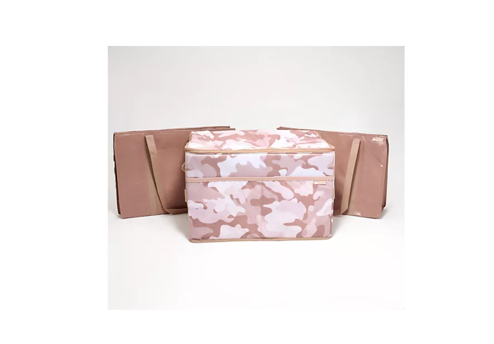 California Innovations Insulated Trunk Organizer w/ 2 Shopper Totes(Neutral)