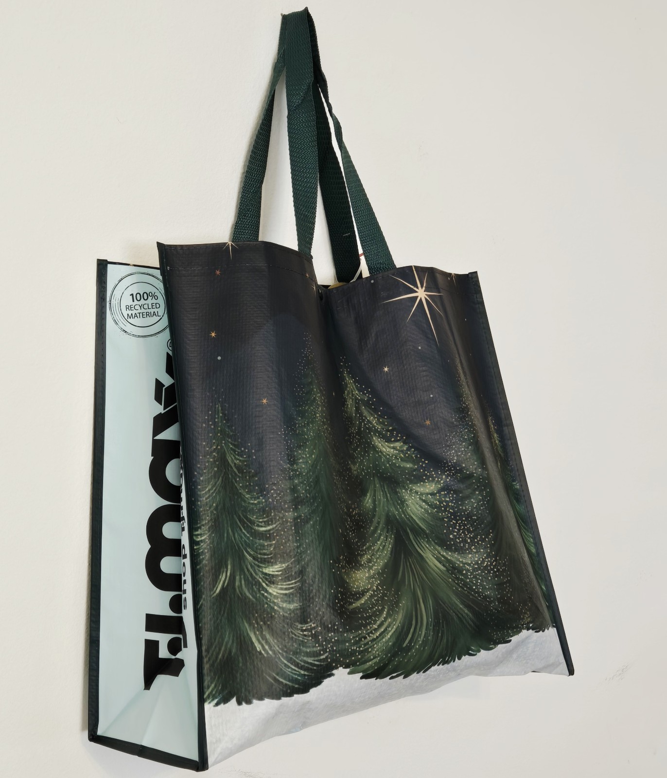 Christmas Trees Outdoor North Star Snow Outdoors Stars TJMaxx Tote Bag Gift