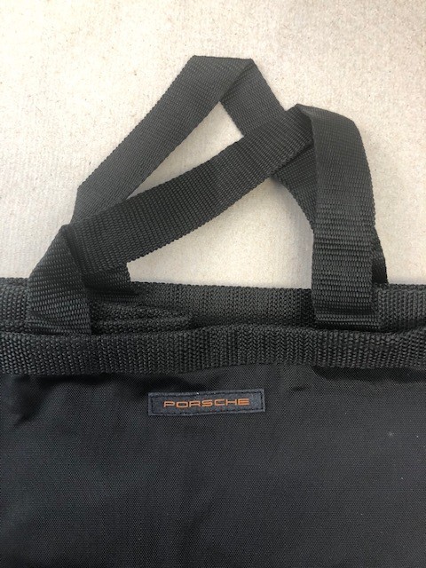Porsche 31585 Go Green Grocery Black Bag 9″ x 12″ x 15″