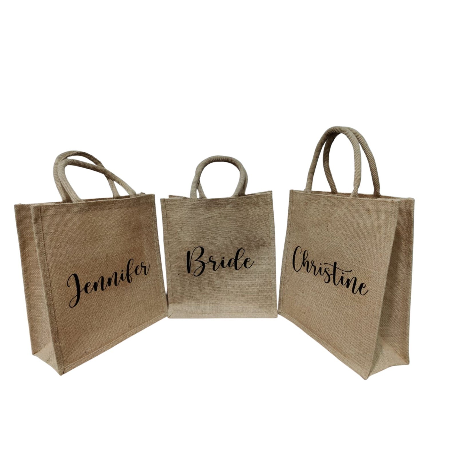 Eco-Chic Companion Spacious Cotton Padded Handle Indian Jute Shopping Bag