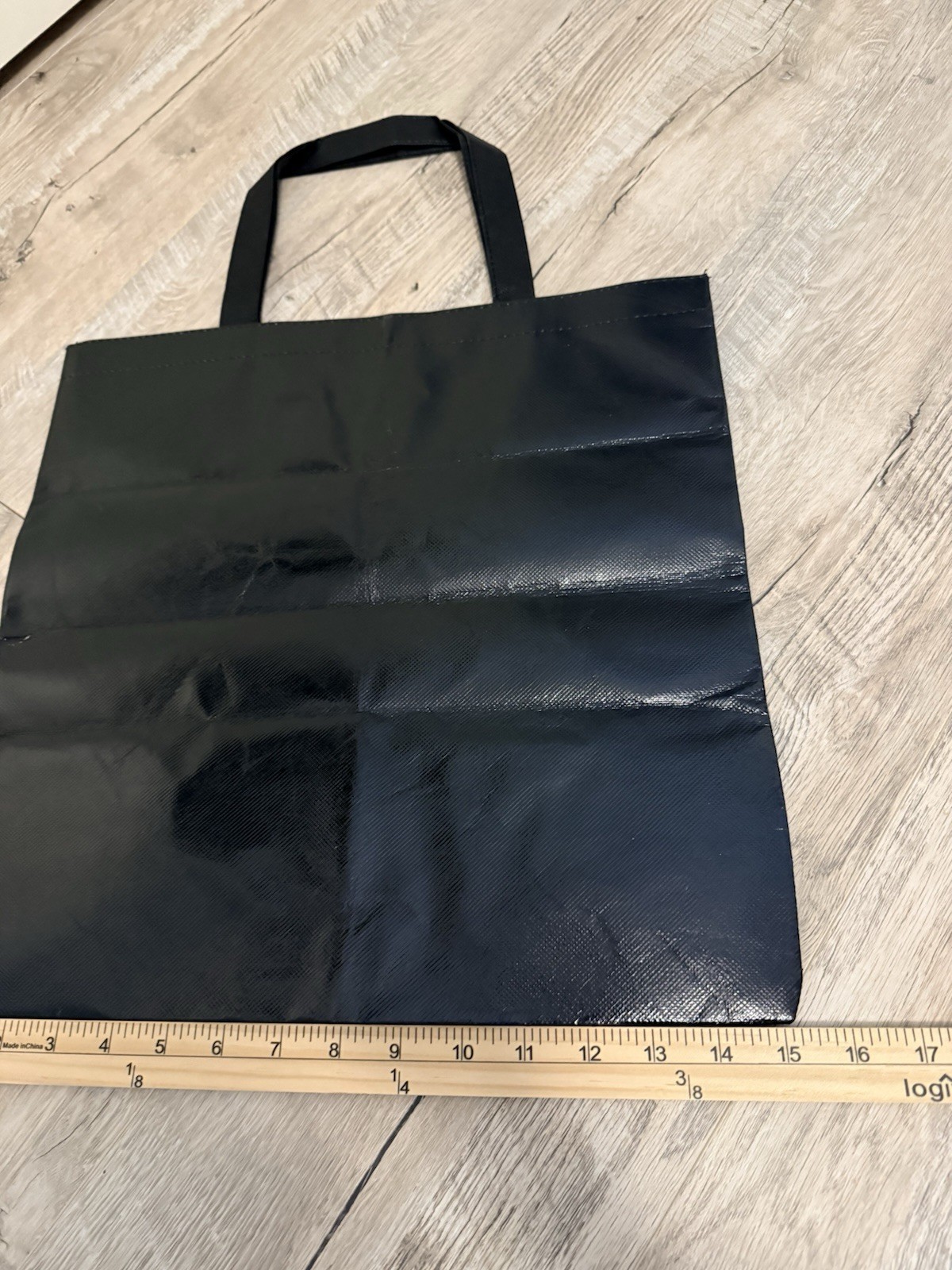 Set of 2 Doctors Without Borders ECO Friendly Reusable Tote Shopping Bags Black