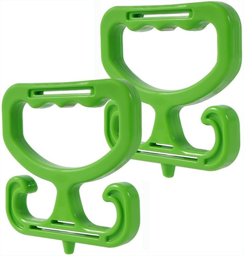 2 Pack Grocery Bag Carrier, Grocery Bag Holder Shopping Bag Holder Each Holds
