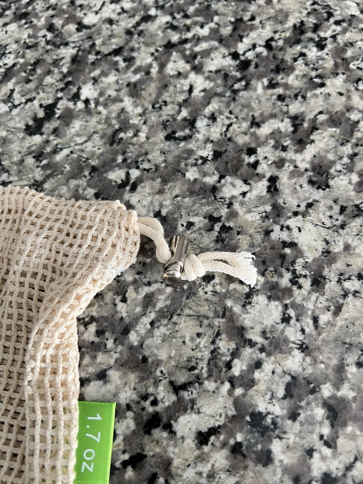 Organic Produce Bag Mesh 100% Cotton (17”x12.7”)(43.5cmx32.5cm) Natural Reusable