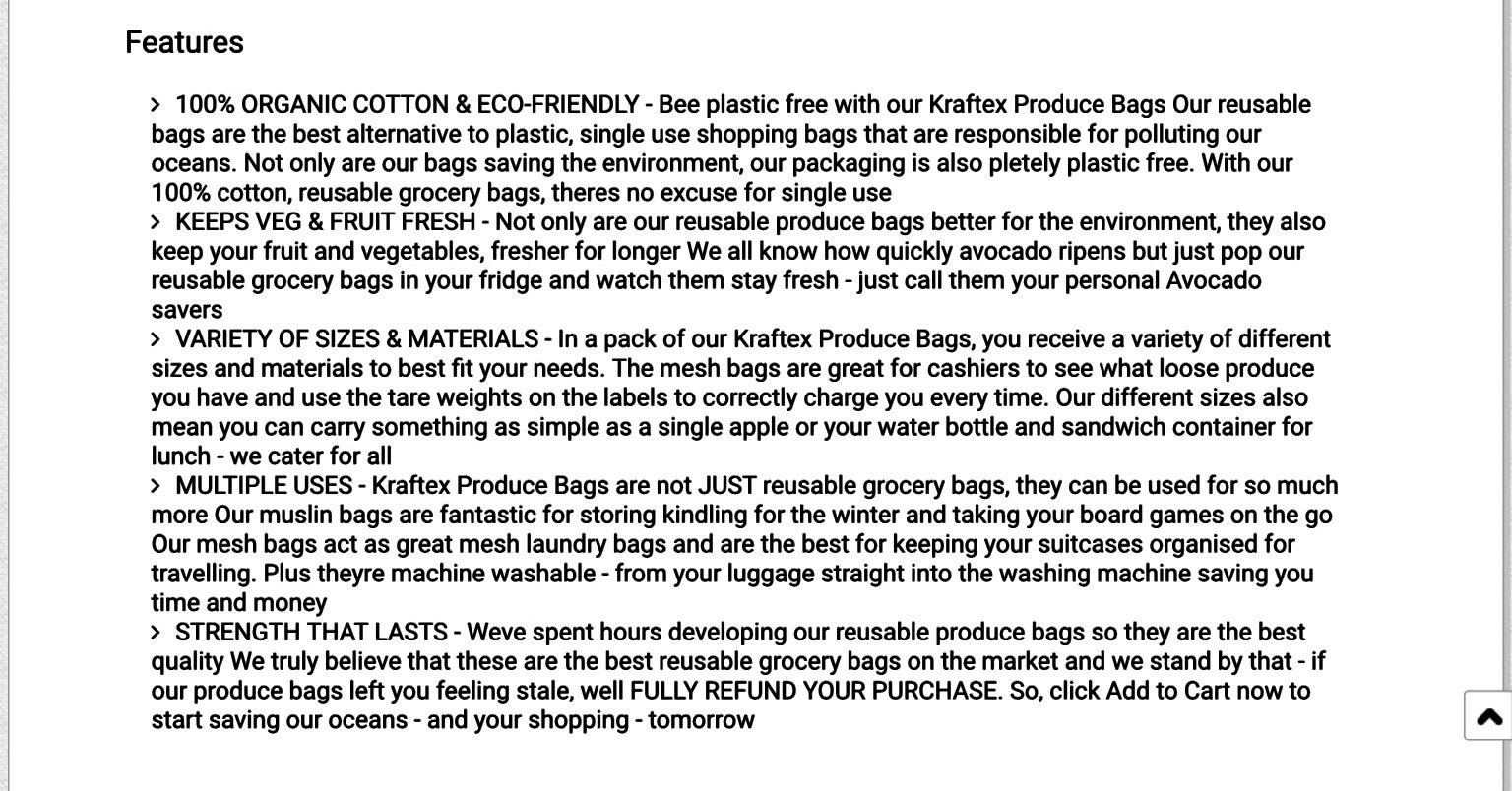 Launch Reusable Grocery Bag Deal Produce 8 Pack Eco-friendly 100% Organic