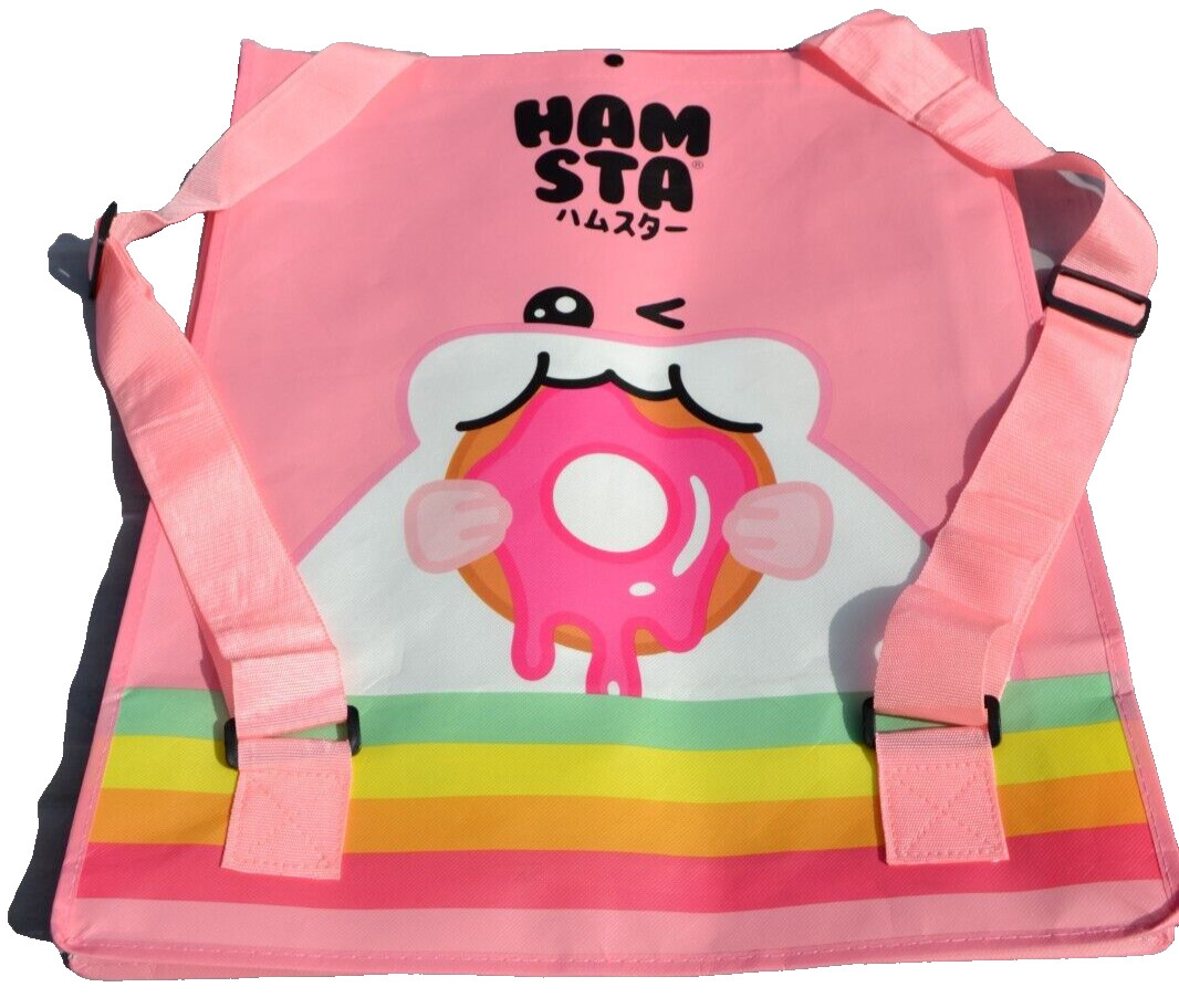 NYCC 2022 Comic Con Exclusive HAMSTA WORLD TOTE BACKPACK BAG 18 X 22 Hamster