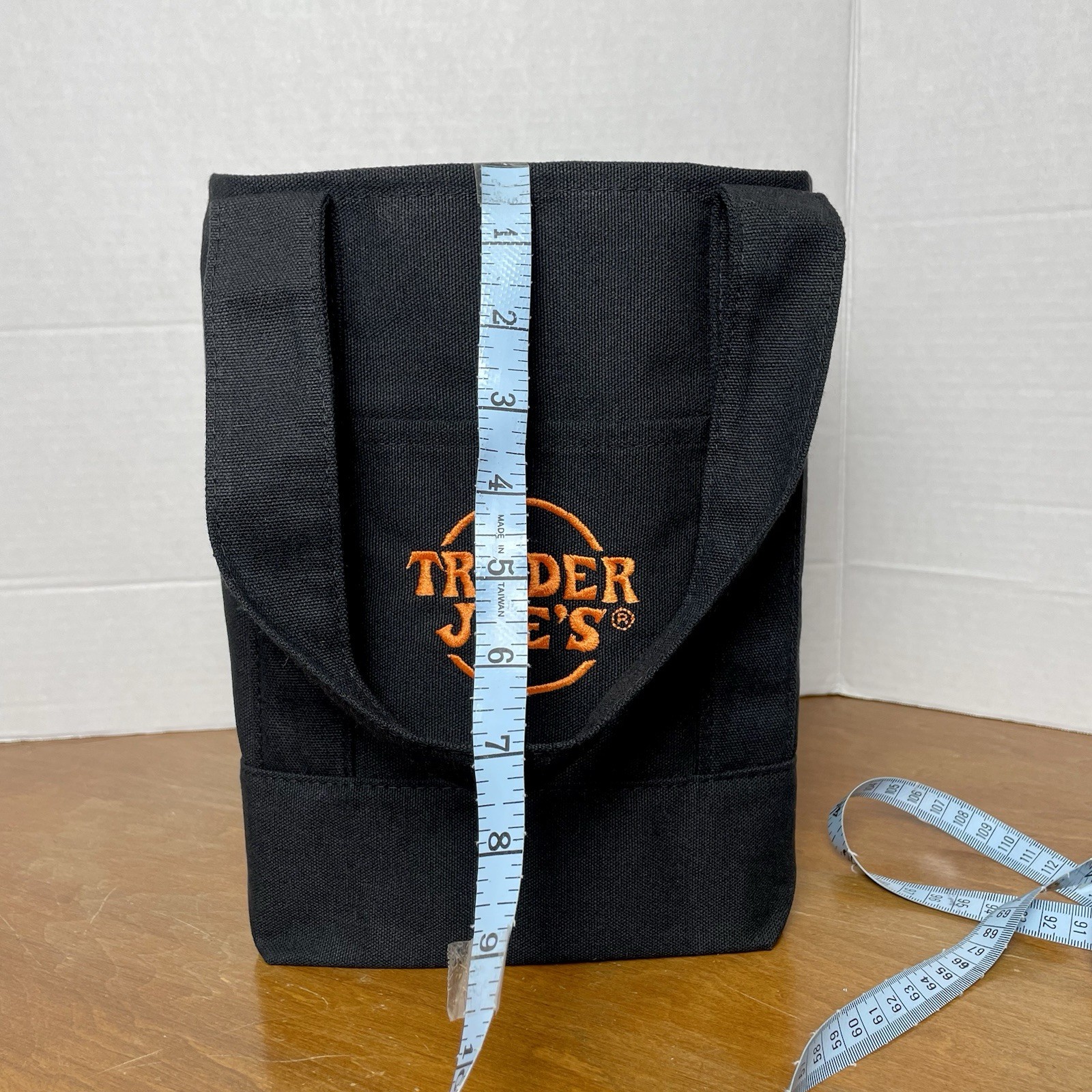 Trader Joe’s Halloween Trick-or-Treat Canvas Tote Bag BLACK NEW With Tag ⚫️ 🎃