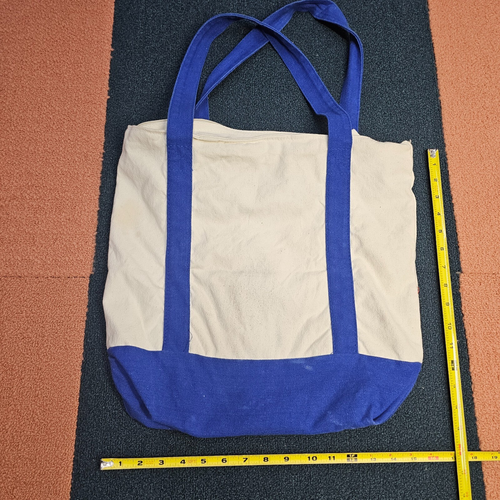 as is* NYC Administration Children’s Services Reusable Tote Bag 16×16 Canvas V5