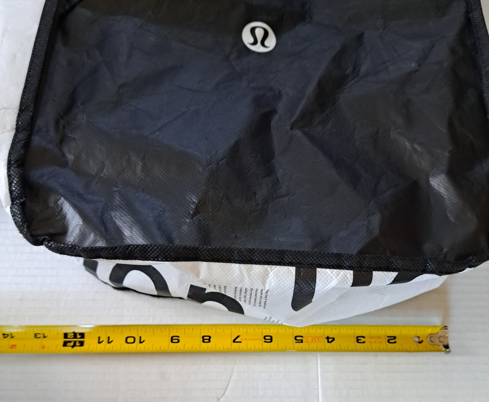 Lululemon Reusable Shopping Gift Bag Yoga Manifesto 1 Large & 10 Small Tote Lot